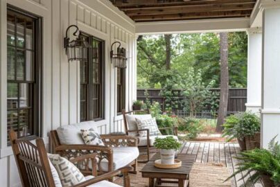 21 Charming Farmhouse Patio Ideas for a Cozy Outdoor Retreat