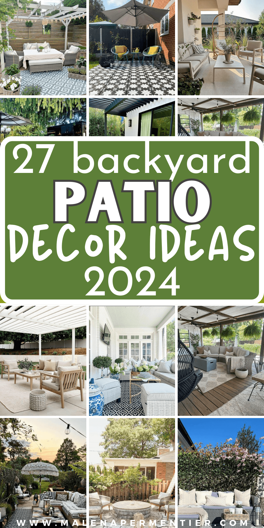 30 Stunning Backyard Patio Ideas to Transform Your Outdoor Space