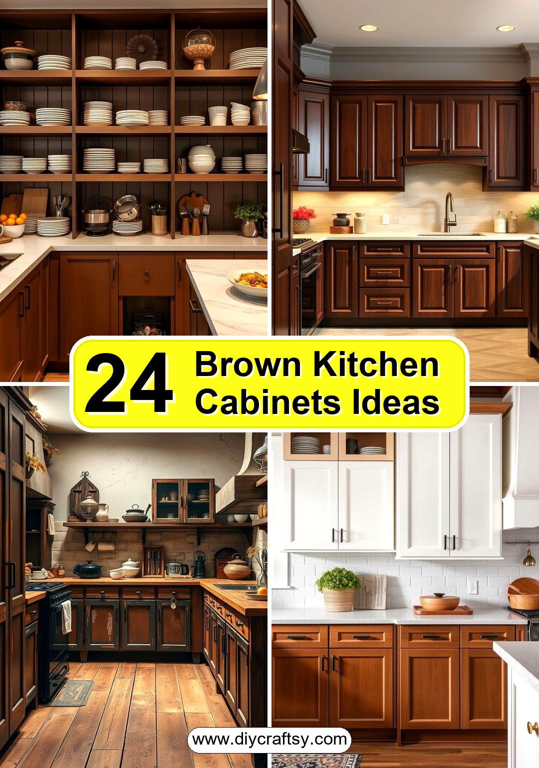 Brown Kitchen Ideas: Transform Your Space with Warmth and Elegance - Image 1
